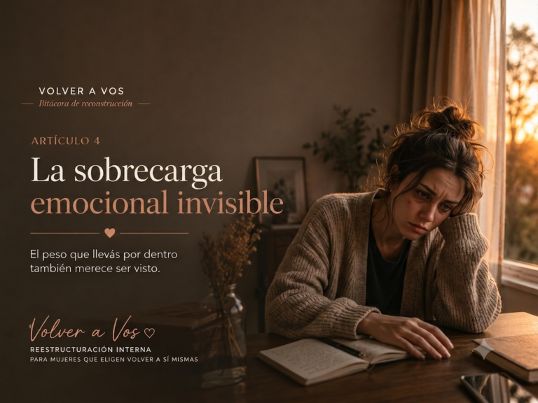 La sobrecarga emocional invisible. Parte 1